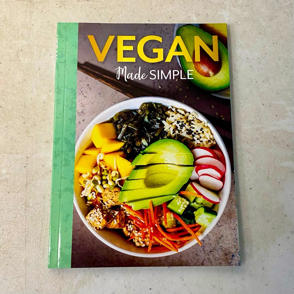 Vegan Made Simple Recipes Cookbook + Pictures ~ Healthy Cooking ~ Paperback
